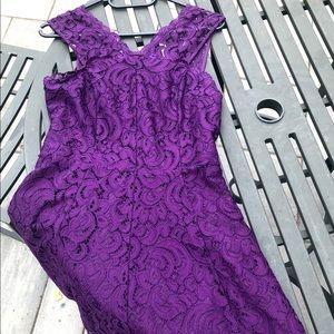 Dynamite, purple dress